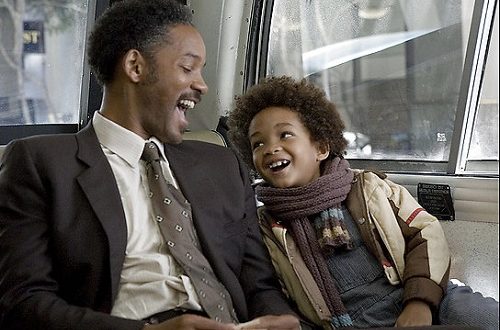 SLUG: ST/PURSUIT15 
 INPUTDATE: 2006-12-13 16:22:37.643 
 CREDIT: Zade Rosenthal/FROM_PHOTOPOST/Columbia Pictures
 LOCATION: x, , x
 CAPTION: Will Smith (left) and Jaden Christopher Syre Smith star in Columbia Pictures drama The Pursuit of Happyness.

 Sent by: Rachel Beckman 
 Photo Editor: