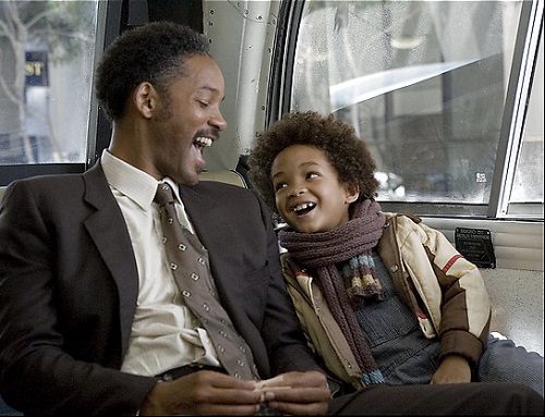 SLUG: ST/PURSUIT15 
 INPUTDATE: 2006-12-13 16:22:37.643 
 CREDIT: Zade Rosenthal/FROM_PHOTOPOST/Columbia Pictures
 LOCATION: x, , x
 CAPTION: Will Smith (left) and Jaden Christopher Syre Smith star in Columbia Pictures drama The Pursuit of Happyness.

 Sent by: Rachel Beckman 
 Photo Editor: